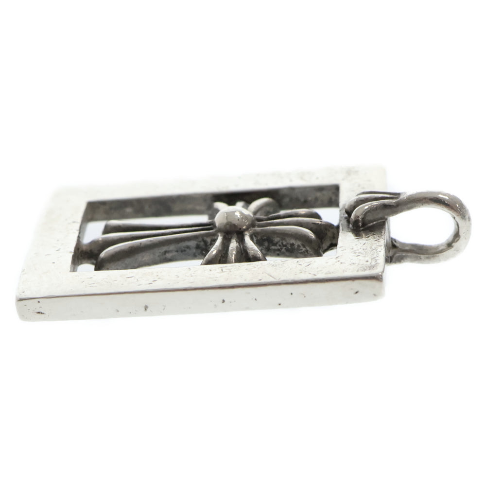 CHROME HEARTS(クロムハーツ) FRMD OPN BBYFAT フレームドオープンベイビーファット ペンダントトップ シルバー BCA274
