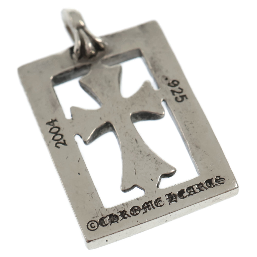CHROME HEARTS(クロムハーツ) FRMD OPN BBYFAT フレームドオープンベイビーファット ペンダントトップ シルバー BCA274