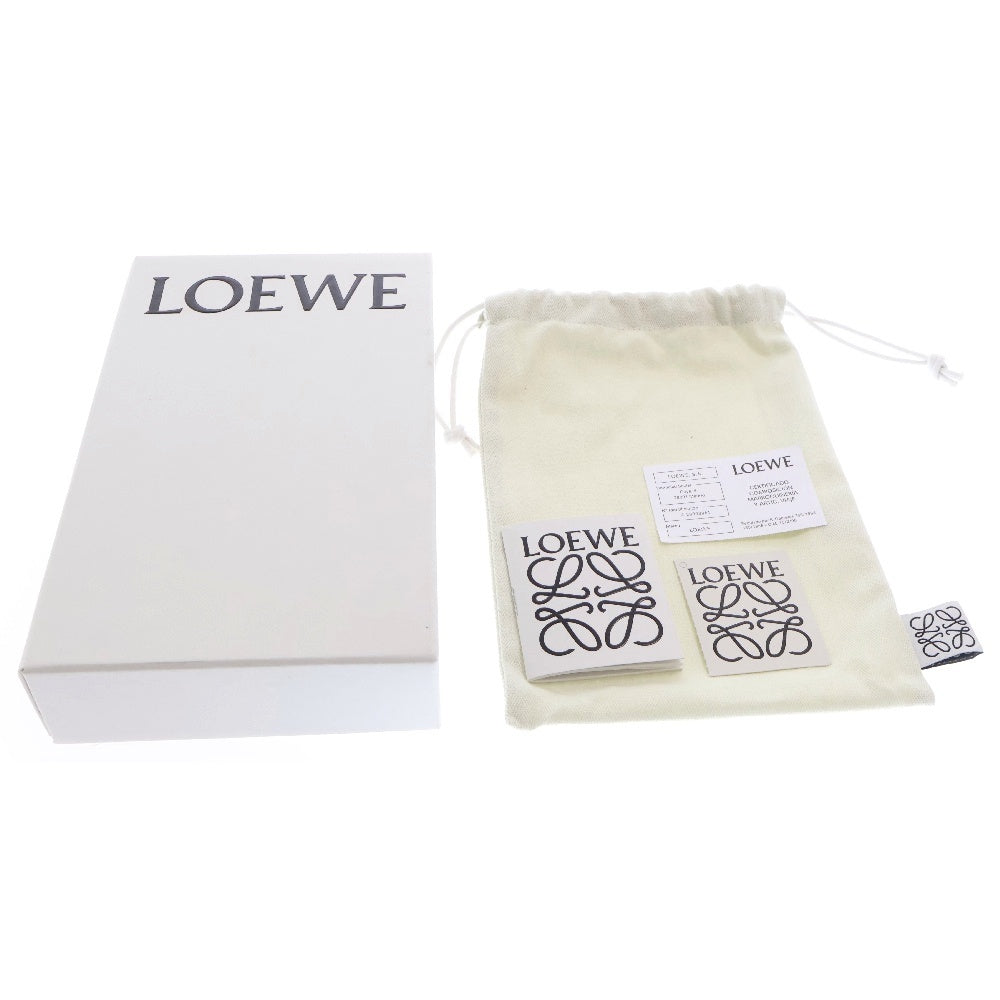 LOEWE(ロエベ) パズル ジップアラウンドウォレット ラウンドファスナー長財布 ベージュ レザー ロングウォレット