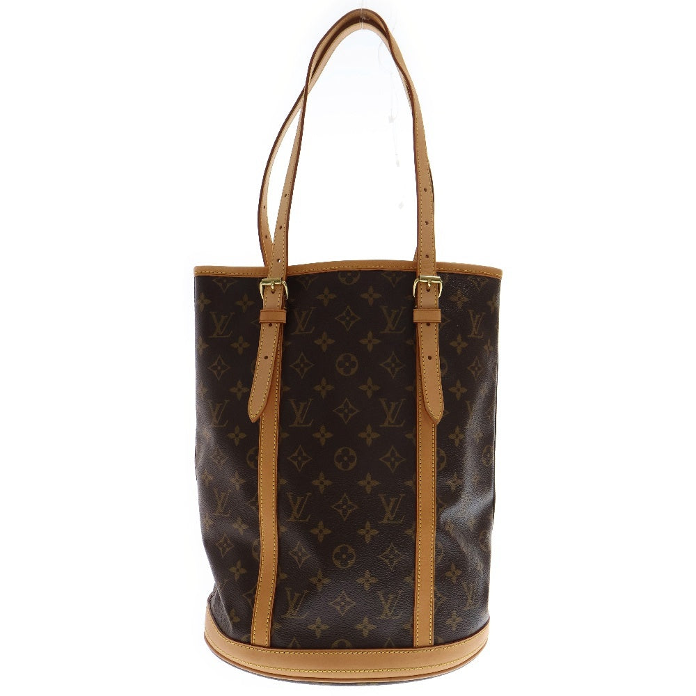 LOUIS VUITTON(ルイヴィトン) モノグラム バケットGM ハンドバッグ ブラウン PVCレザー M42236