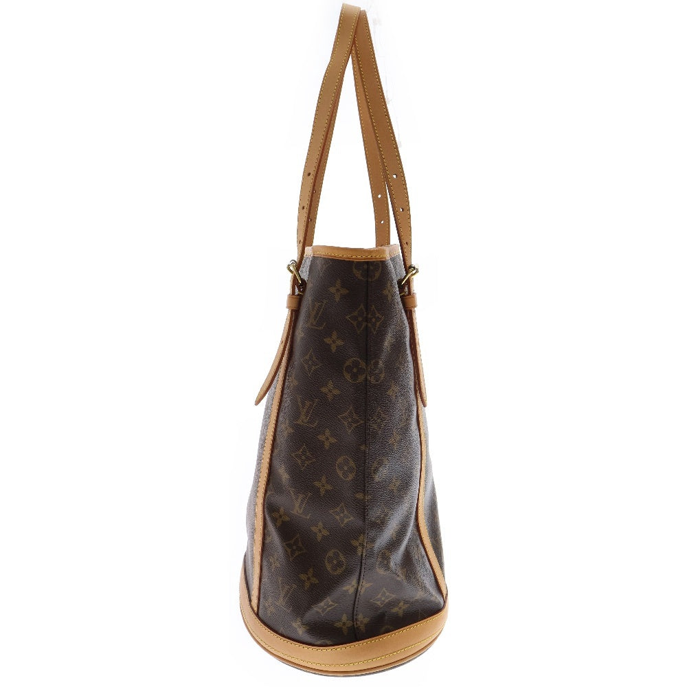 LOUIS VUITTON(ルイヴィトン) モノグラム バケットGM ハンドバッグ ブラウン PVCレザー M42236