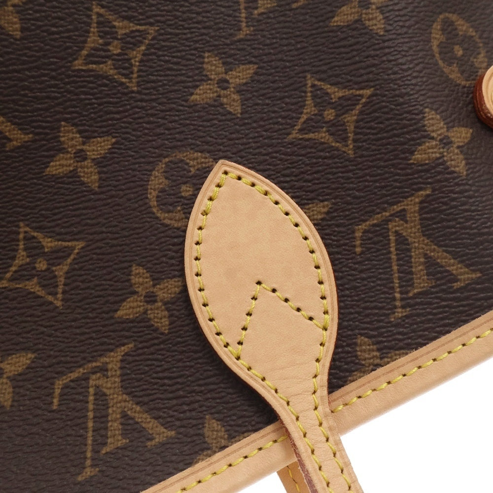 LOUIS VUITTON(ルイヴィトン) モノグラム LV×TM ネヴァーフルMM トートバッグ ブラウン PVCレザー ゴールド金具 M13271