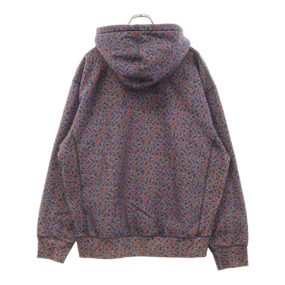 SUPREME(シュプリーム) 21AW ×JUNYA WATANABE COMME des GARCONS MAN Hooded Sweatshirt ジュンヤワタナベ コムデギャルソン ロゴプリント フラワー プルオーバーパーカー スウェット