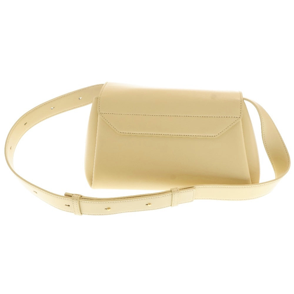 JIL SANDER(ジルサンダー) ワンショルダーバッグ イエロー レザー ゴールド金具 肩掛けバッグ