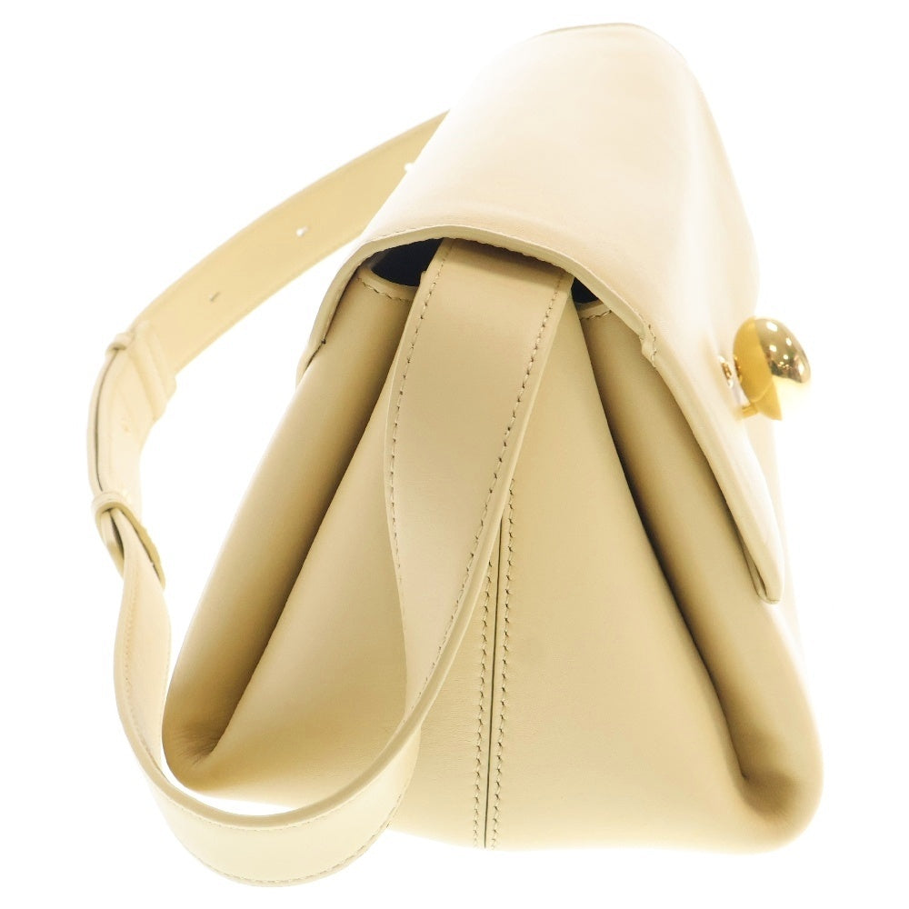 JIL SANDER(ジルサンダー) ワンショルダーバッグ イエロー レザー ゴールド金具 肩掛けバッグ