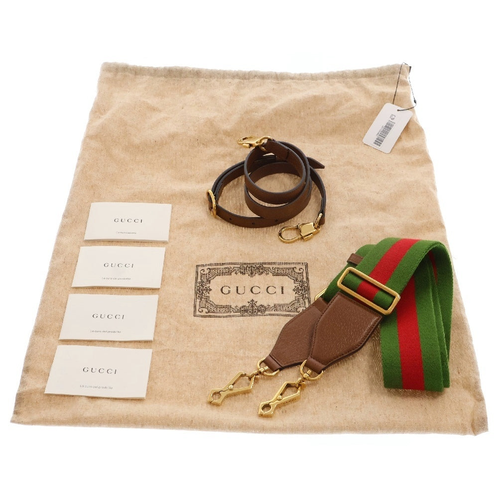 GUCCI(グッチ) バンブー ダイアナ スモールトート ハンドバッグ ショルダーバッグ 2WAYバッグ 斜め掛けバッグ ブラウン ゴールド金具 レザー 702721
