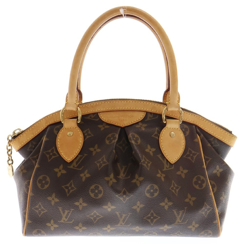 LOUIS VUITTON(ルイヴィトン) モノグラム ティヴォリPM レザーハンドバッグ ブラウン M40143 レディース