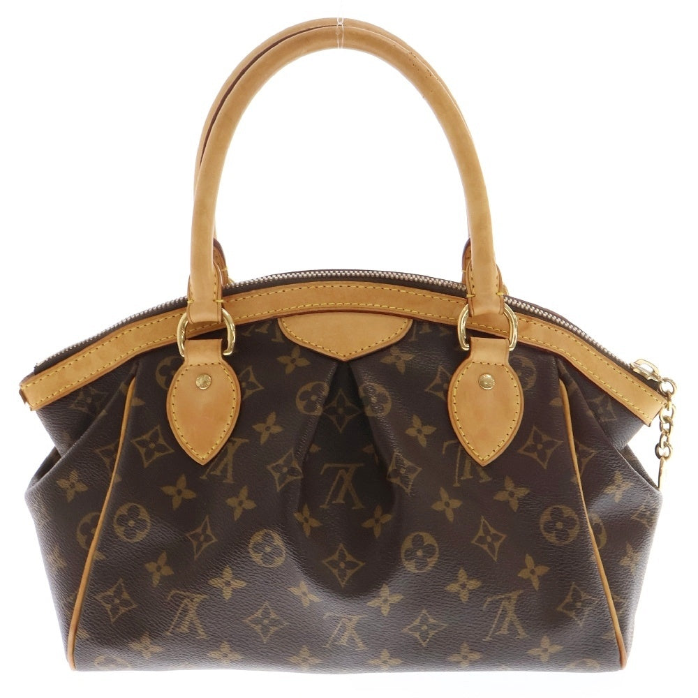 LOUIS VUITTON(ルイヴィトン) モノグラム ティヴォリPM レザーハンドバッグ ブラウン M40143 レディース