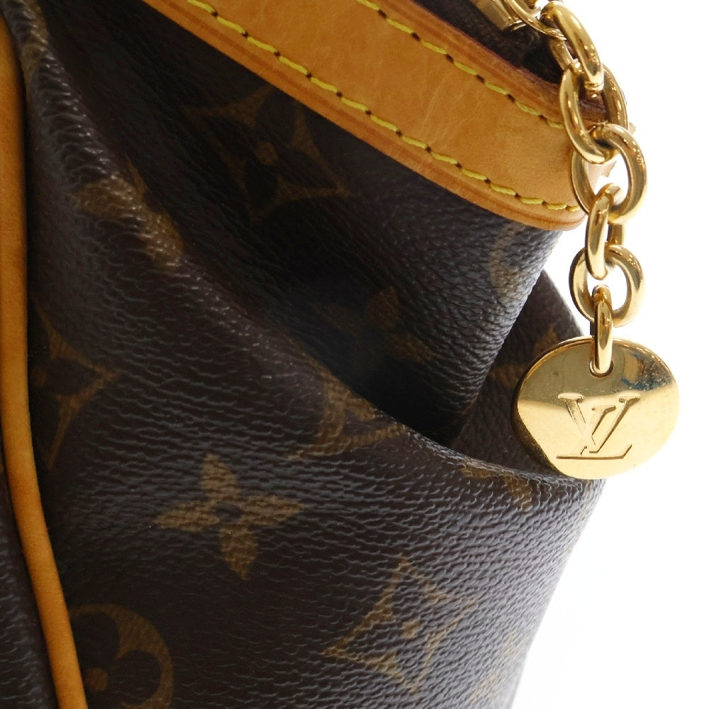 LOUIS VUITTON(ルイヴィトン) モノグラム ティヴォリPM レザーハンドバッグ ブラウン M40143 レディース