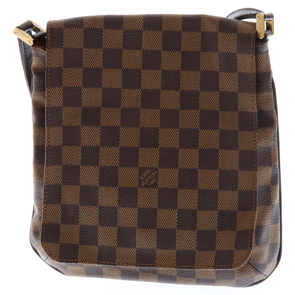 LOUIS VUITTON(ルイヴィトン) ダミエ ミュゼットサルサ レザー ショルダーバッグ ブラウン レディース N51300