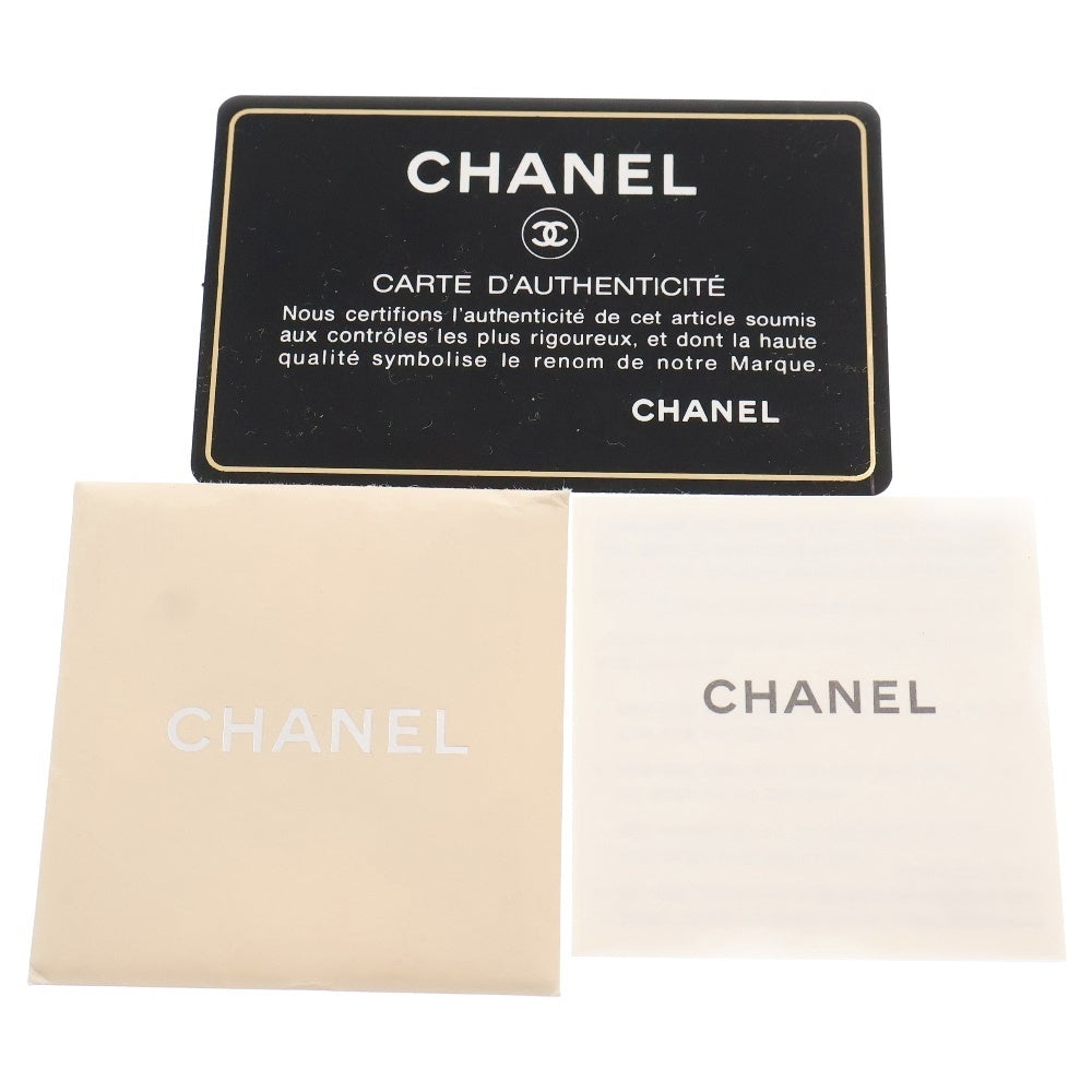 CHANEL(シャネル) ドーヴィルPM ロゴチェーンショルダーバッグ グレー ココマーク レディース