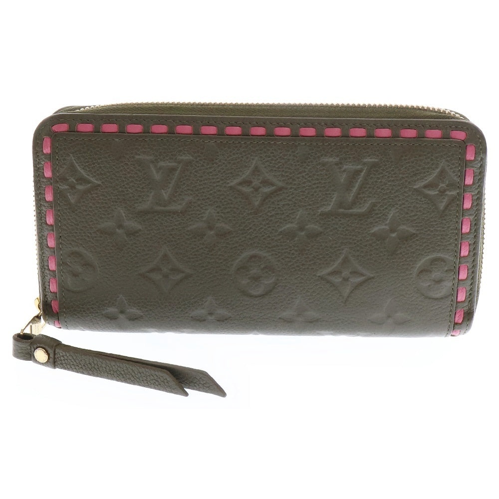 LOUIS VUITTON(ルイヴィトン) モノグラム アンプラント ジッピーロングウォレット 長財布 カーキ M62451
