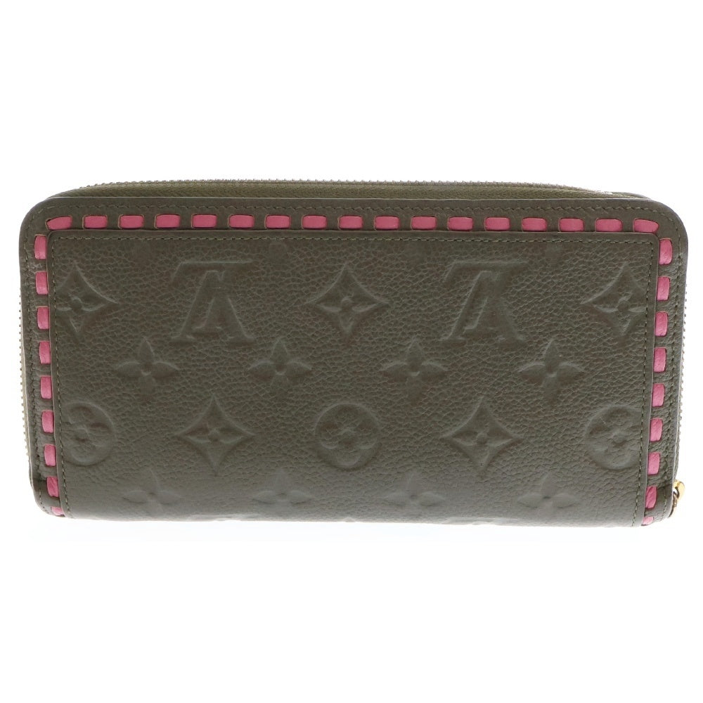 LOUIS VUITTON(ルイヴィトン) モノグラム アンプラント ジッピーロングウォレット 長財布 カーキ M62451