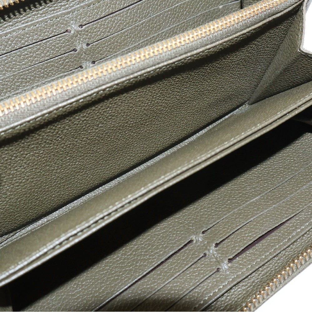 LOUIS VUITTON(ルイヴィトン) モノグラム アンプラント ジッピーロングウォレット 長財布 カーキ M62451