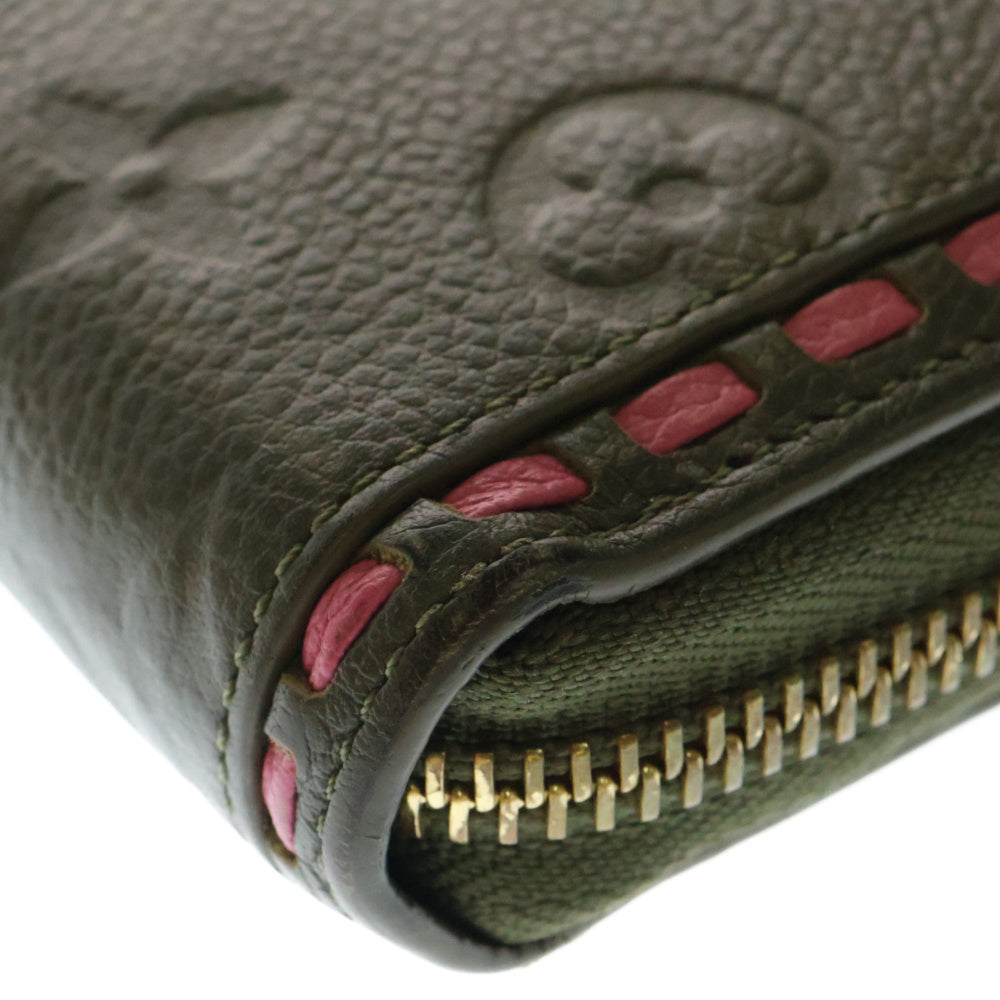 LOUIS VUITTON(ルイヴィトン) モノグラム アンプラント ジッピーロングウォレット 長財布 カーキ M62451