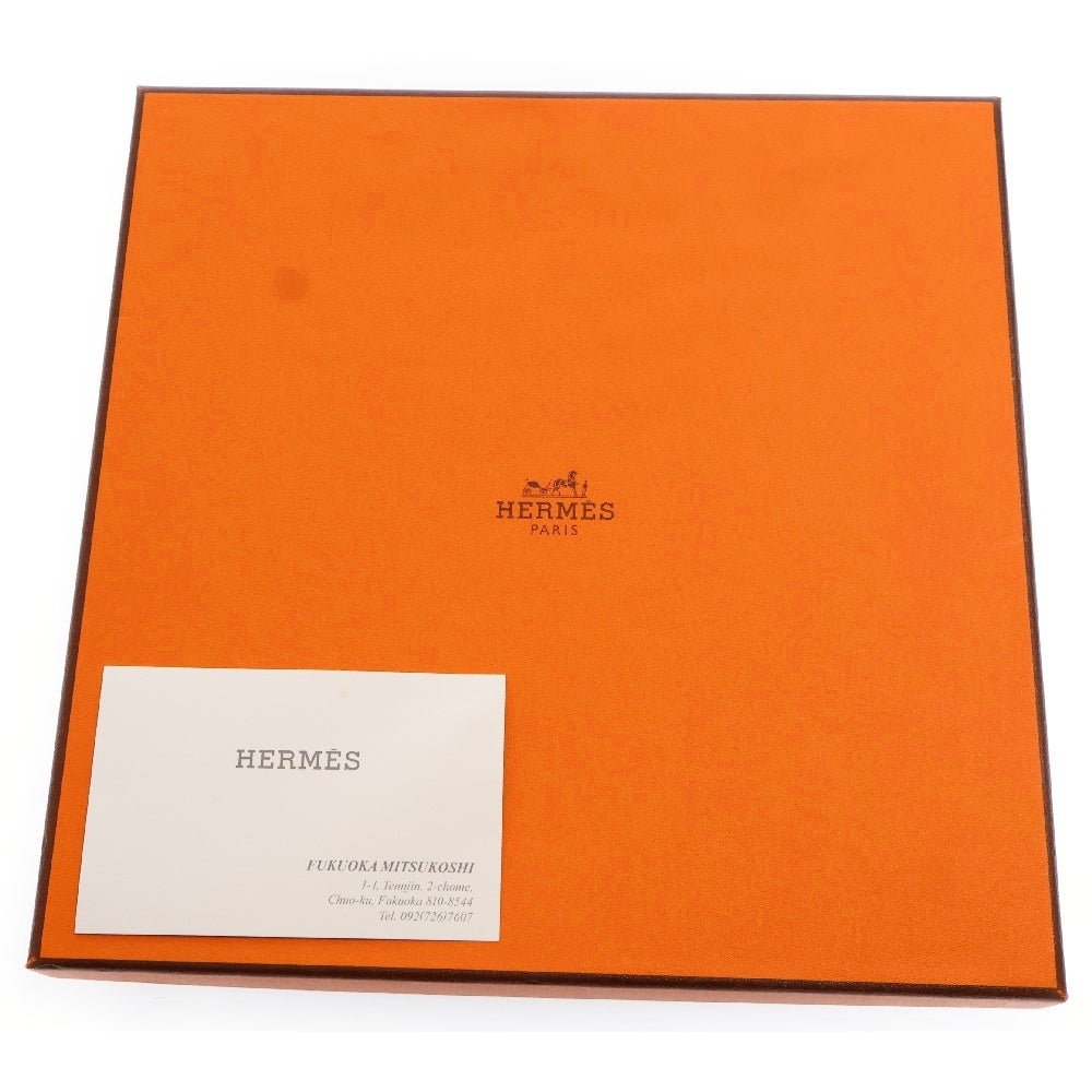 HERMES(エルメス) カレ90 de passage a paris パリの通路 ホワイト×グリーン シルク スカーフ