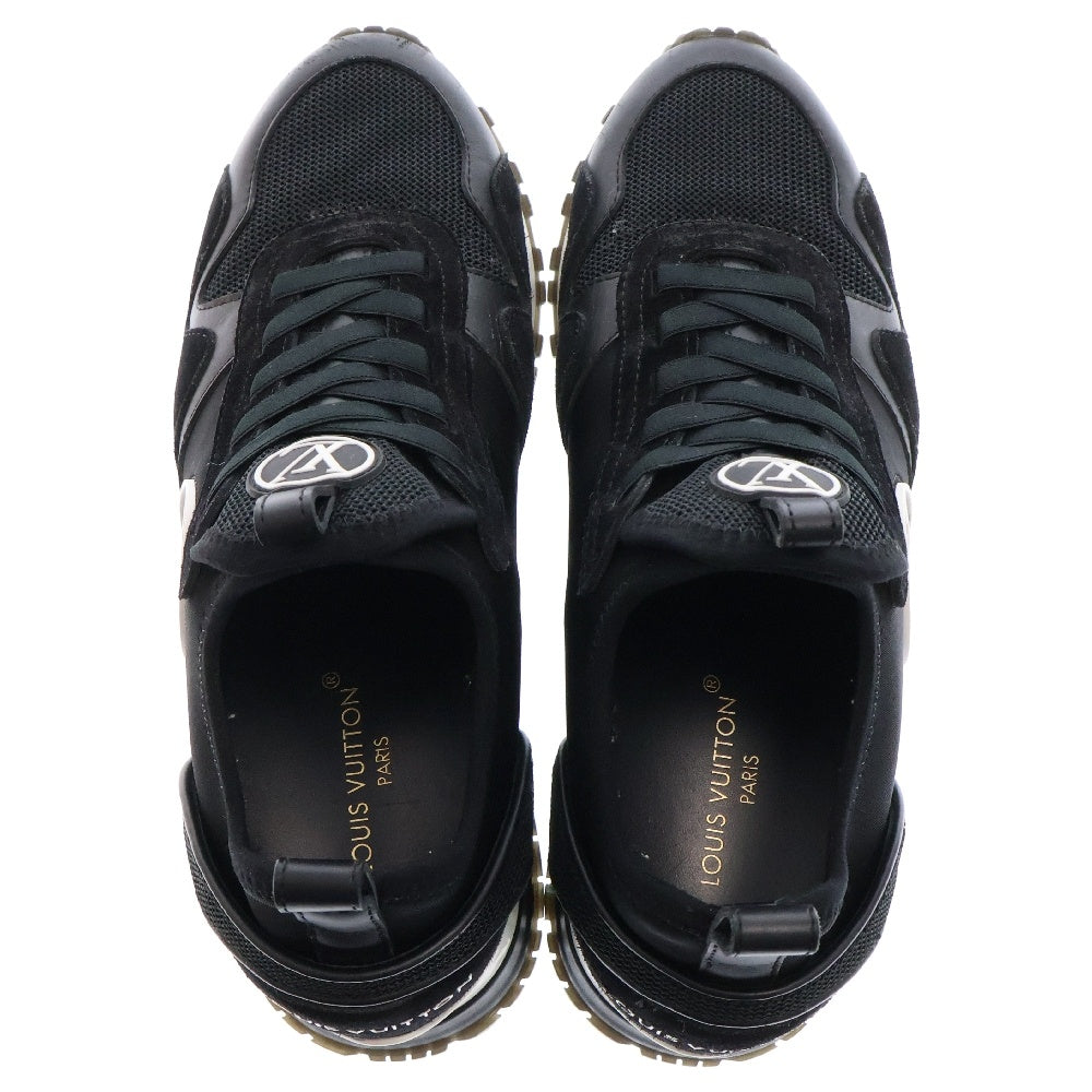 LOUIS VUITTON(ルイヴィトン) LVサークルロゴ ランアウェイライン ローカットスニーカー ブラック 36 1/2