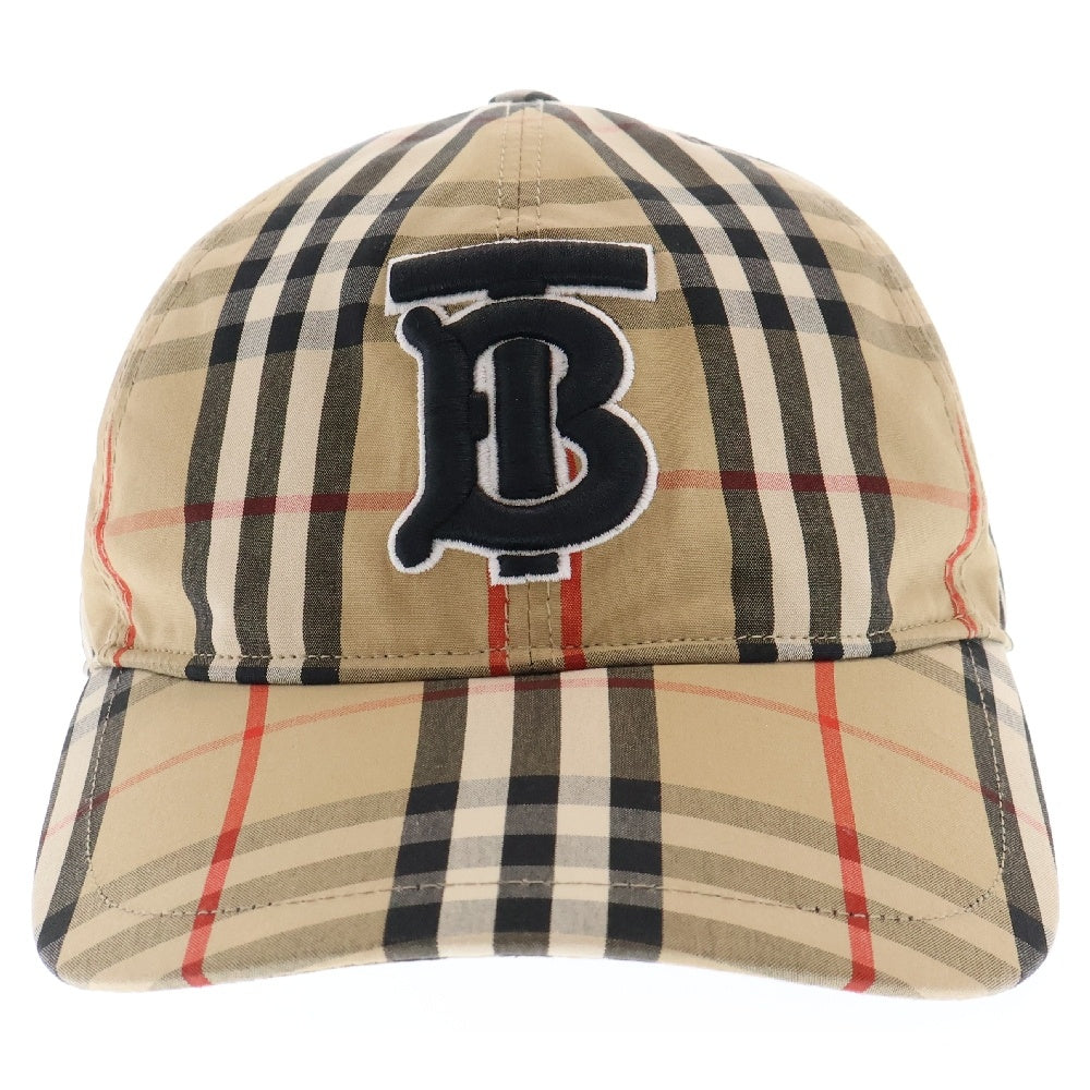 BURBERRY(バーバリー) TB ノバチェック ベースボールキャップ ベージュ
