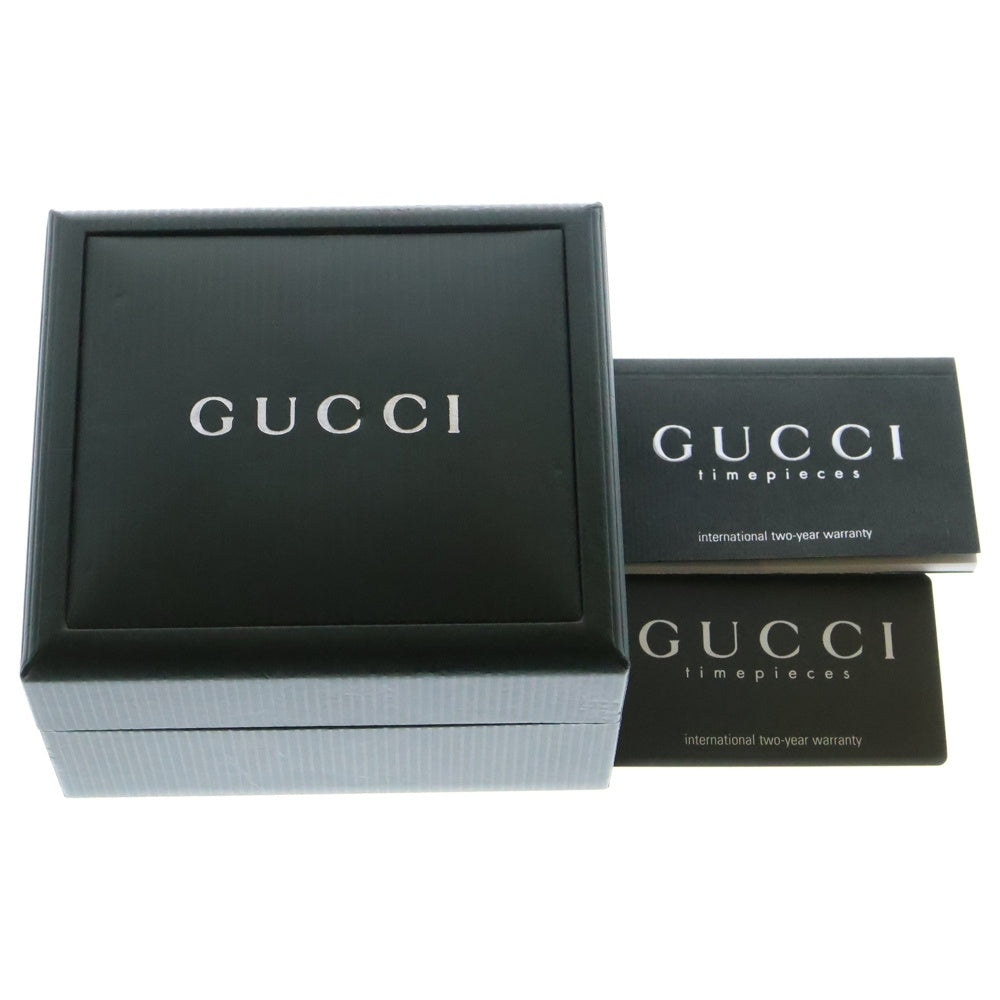 GUCCI(グッチ) 1500L 黒文字盤 SS/QZ ステンレス クォーツ スクエアフェイス 腕時計