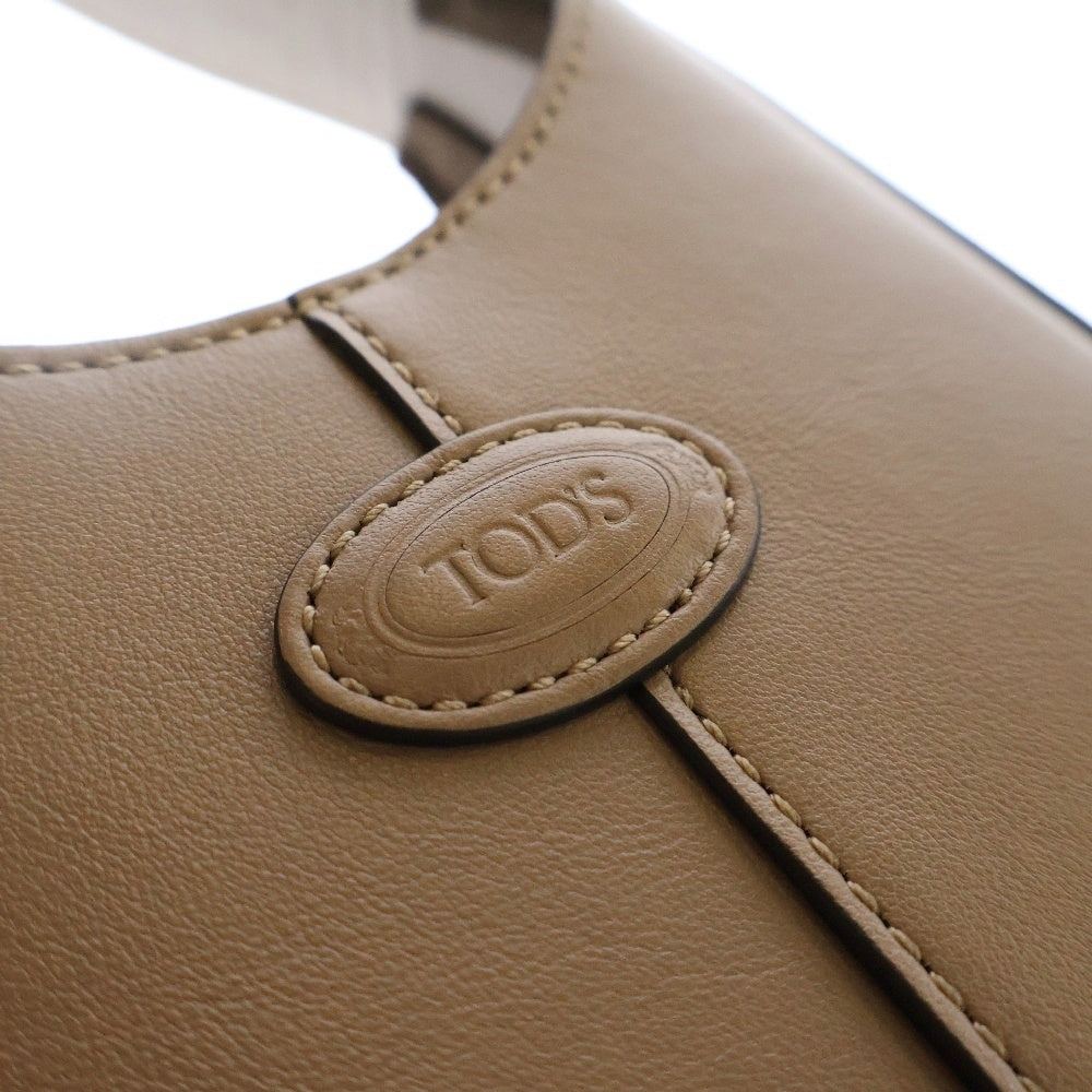 TOD'S(トッズ) ディーアイ マイクロ ショルダーバッグ ベージュ レザー