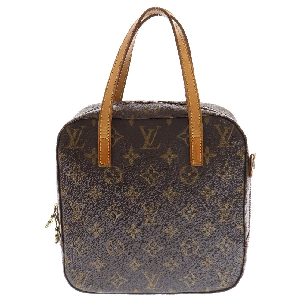 LOUIS VUITTON(ルイヴィトン) モノグラム スポンティーニ レザー2WAYショルダーバッグ ハンドバッグ ブラウン M47500