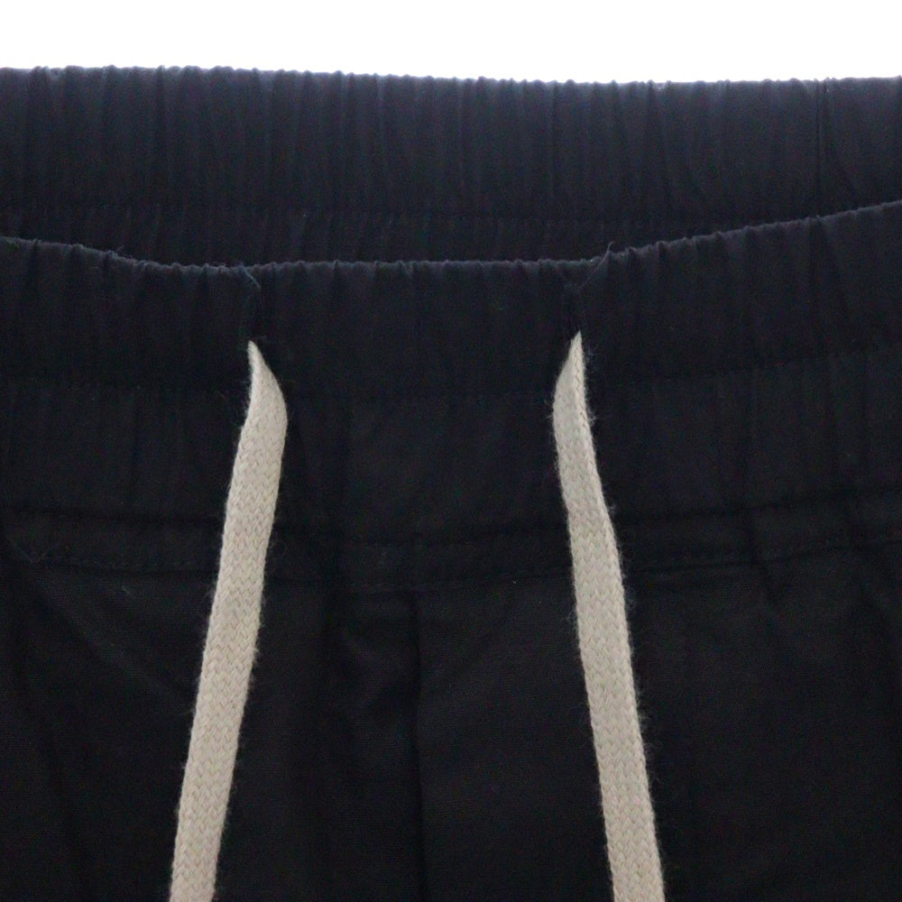 Rick Owens(リックオウエンス) 18ss クロップド サルエルパンツ ブラック コットン