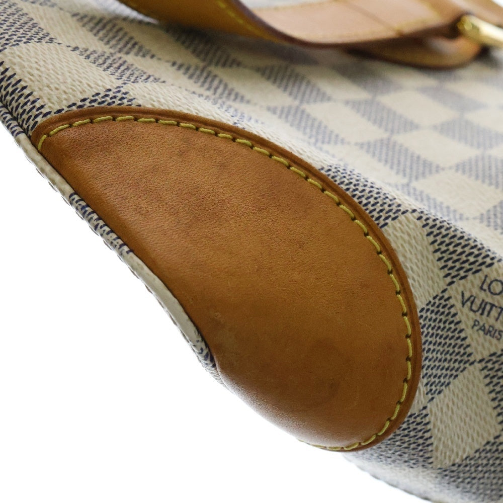 LOUIS VUITTON(ルイヴィトン) ダミエ・アズール ハムステッドMM ハンドバッグ ベージュ PVCレザー N51206