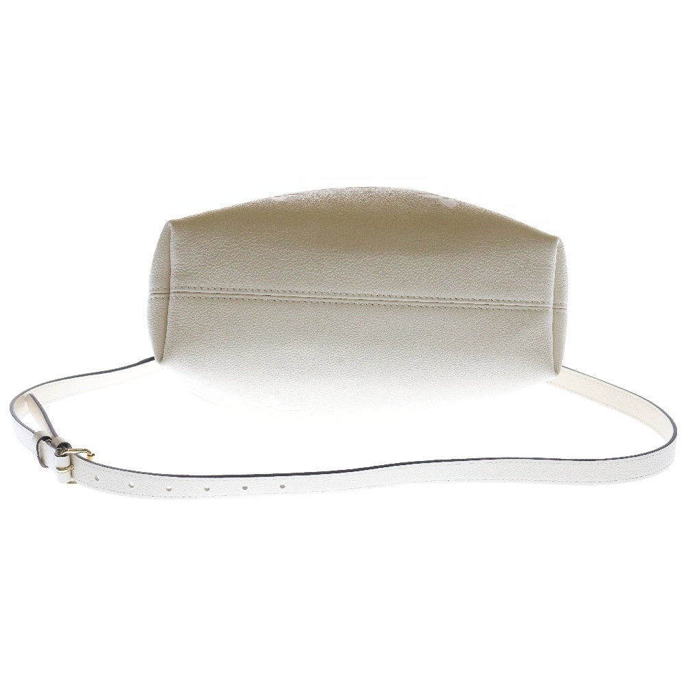 LOUIS VUITTON(ルイヴィトン) アンプラント LVハンドル クレーム レザー ショルダーバッグ ハンドバッグ ゴールド金具 M25452 ICタイプ