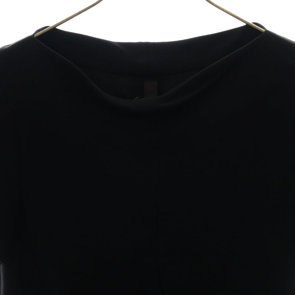 LOUIS VUITTON(ルイヴィトン) シルク半袖ブラウス ブラック RW082B WNBL28SFX レディース