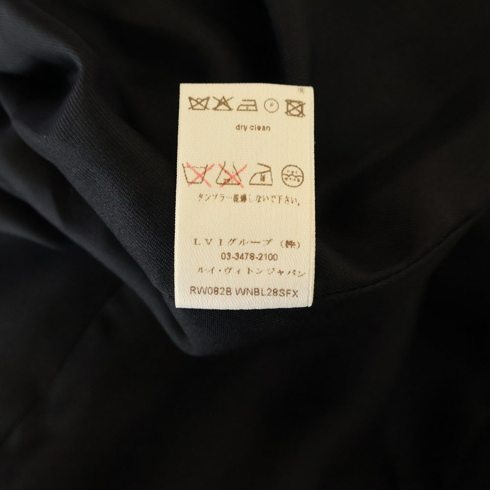 LOUIS VUITTON(ルイヴィトン) シルク半袖ブラウス ブラック RW082B WNBL28SFX レディース