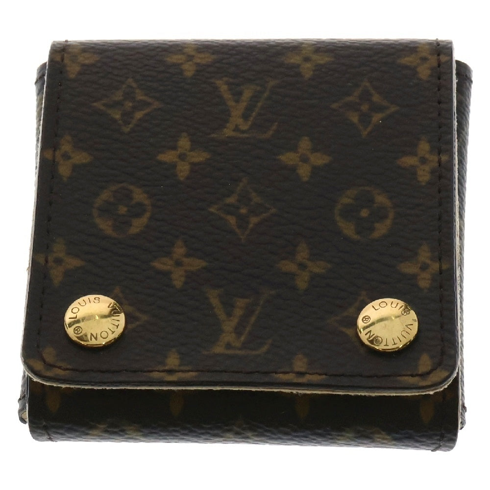 LOUIS VUITTON(ルイヴィトン) モノグラム イディール クレオールXS ピアス 1PD ダイヤモンド K18WG ホワイトゴールド ジュエリー アクセサリー