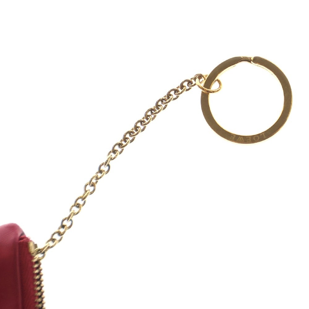 LOEWE(ロエベ) アナグラム キーケース コインケース ピンク レザー 小銭入れ