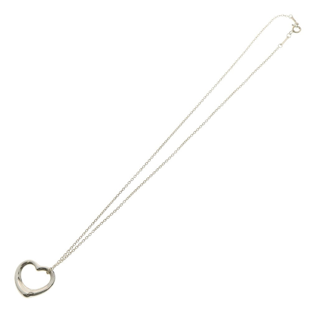 TIFFANY&Co(ティファニー) オープンハート ネックレス Ag925 SV シルバー ペンダント アクセサリー