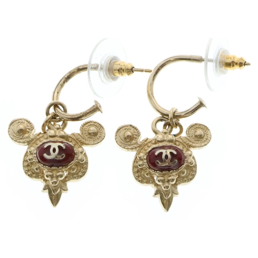 CHANEL(シャネル) ココマーク ダングル ピアス ゴールド GP 10A アクセサリー