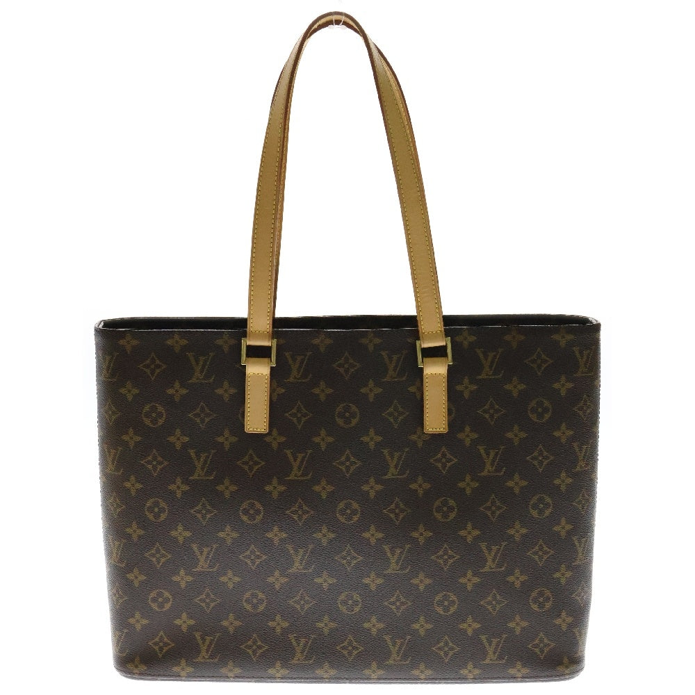 LOUIS VUITTON(ルイヴィトン) モノグラム ルコ レザートートバッグ ブラウン M51155
