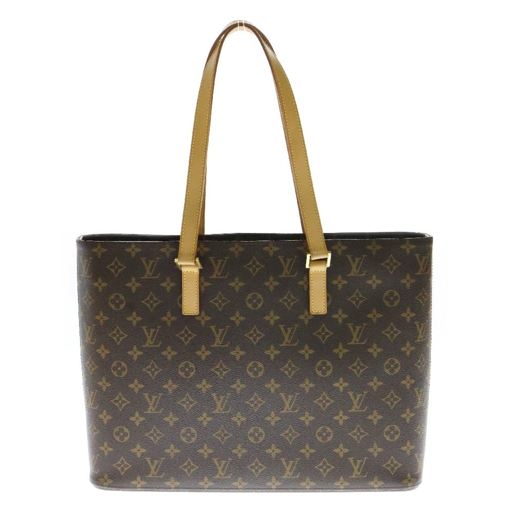 LOUIS VUITTON(ルイヴィトン) モノグラム ルコ レザートートバッグ ブラウン M51155