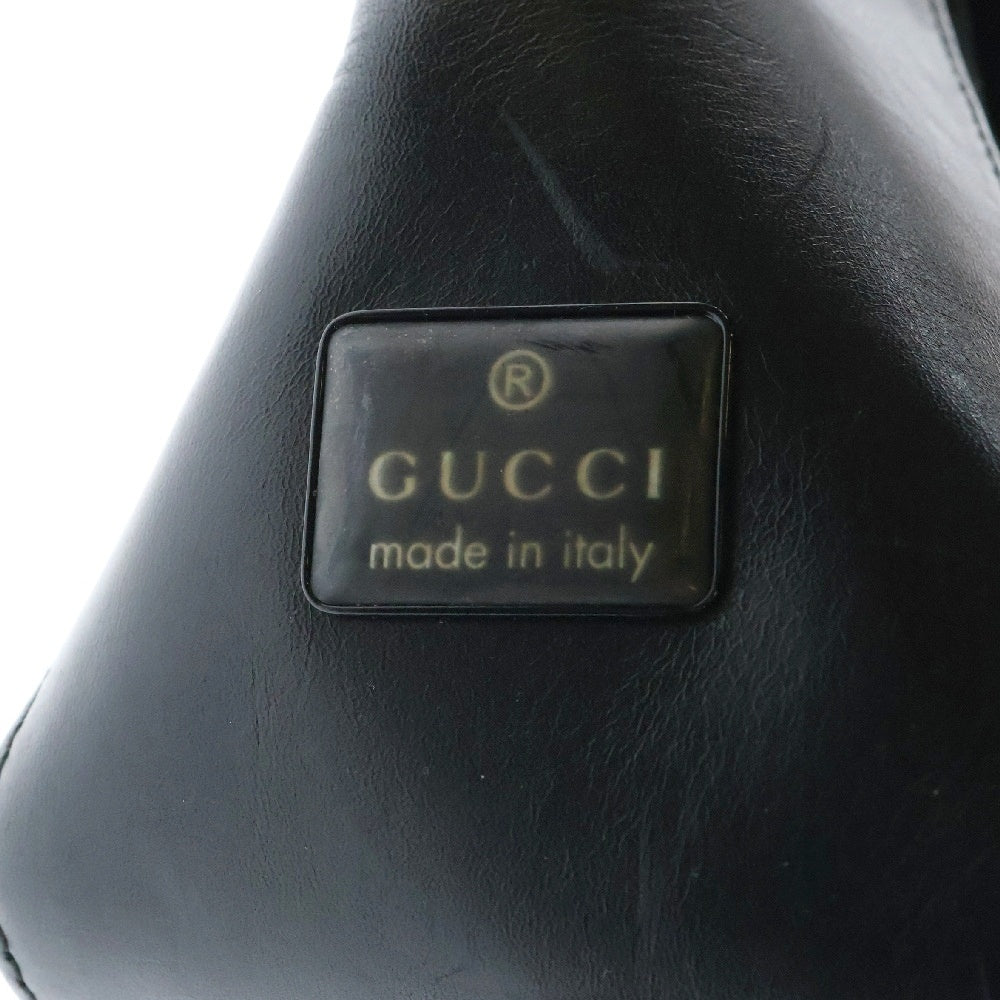 GUCCI(グッチ) ワンショルダーバッグ ブラック レザー×スエード