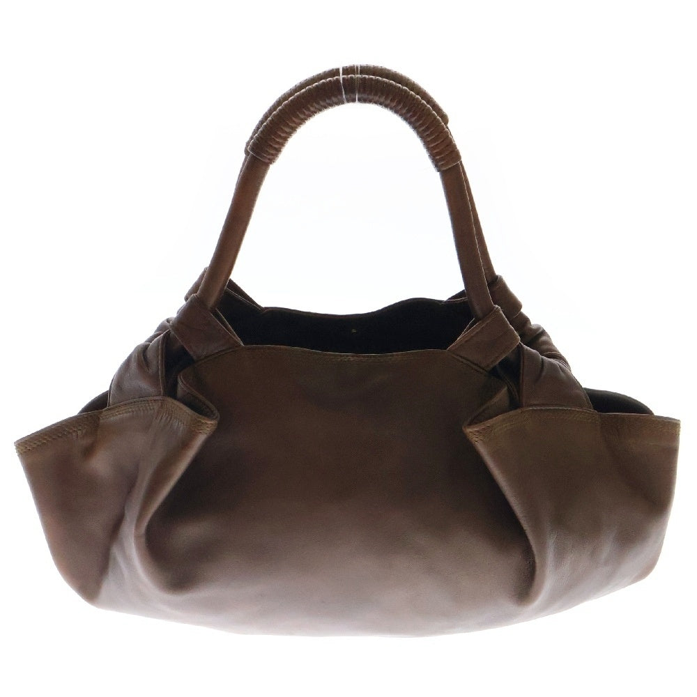 LOEWE(ロエベ) アナグラム ハンドバッグ ブラウン ナッパレザー