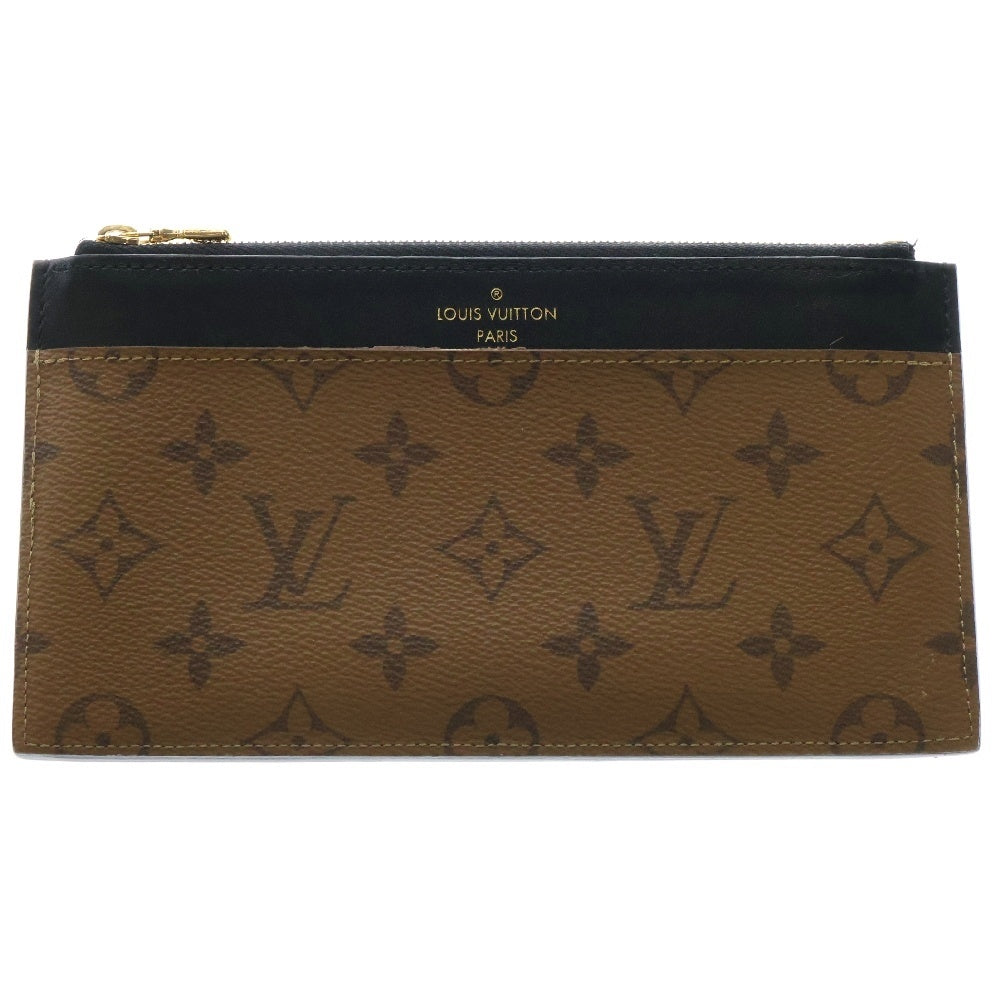 LOUIS VUITTON(ルイヴィトン) モノグラムリバース スリムパース 長財布 RFID M80390