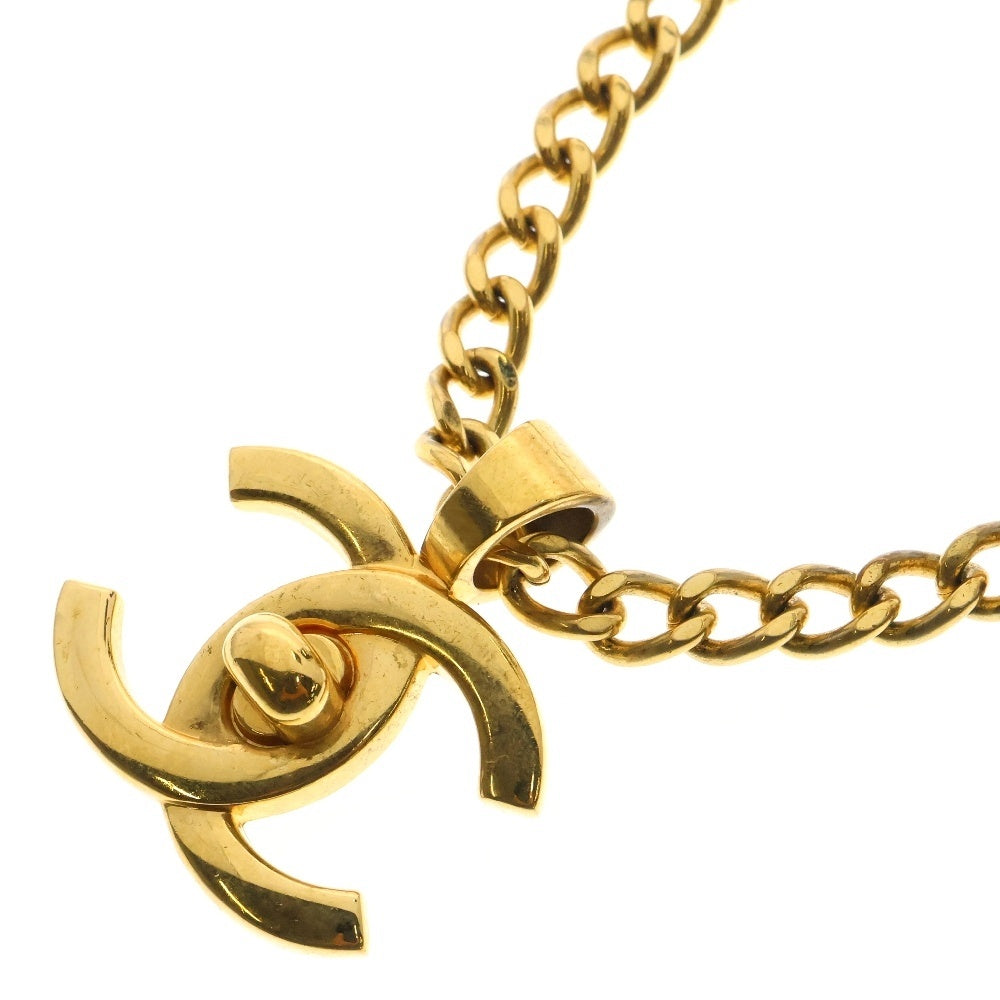 CHANEL(シャネル) ココマーク ターンロック ネックレス GP ゴールド 97P アクセサリー