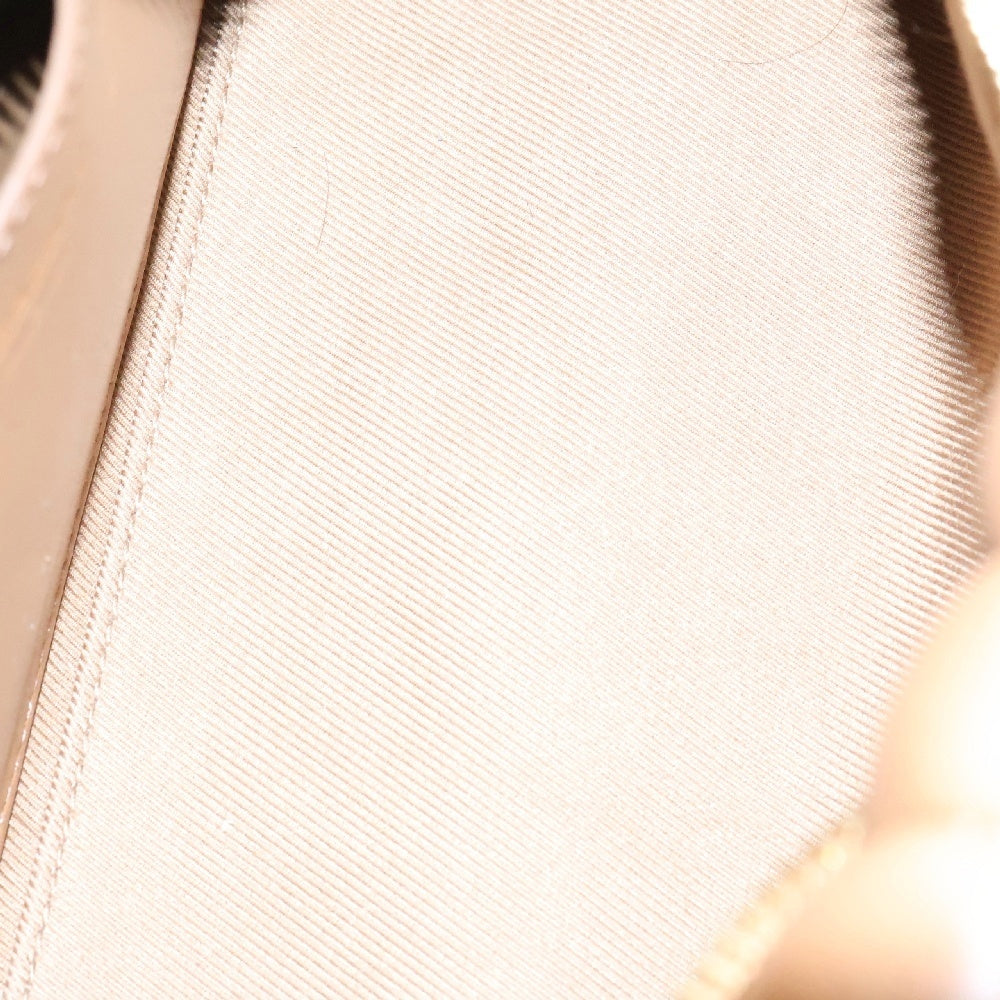 BURBERRY(バーバリー) TB ローラ キルティング チェーンショルダーバッグ ブラウン レザー ゴールド金具