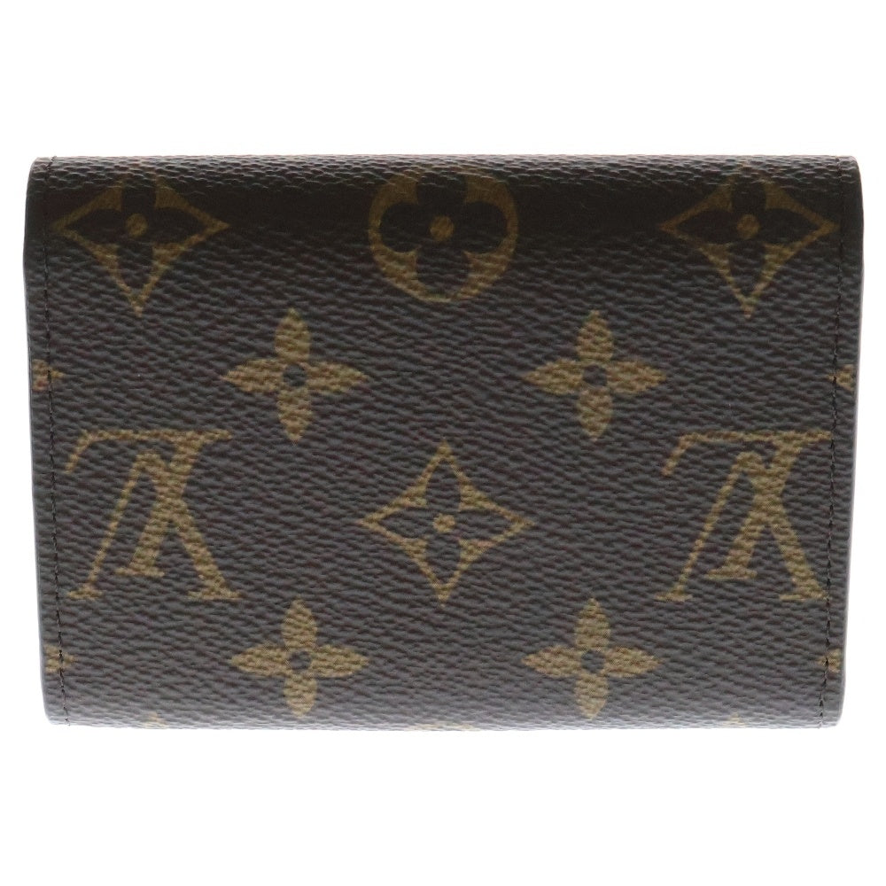 LOUIS VUITTON(ルイヴィトン) モノグラム ポルトモネ・ロザリ フューシャ 三つ折り財布 ブラウン RFID M41939