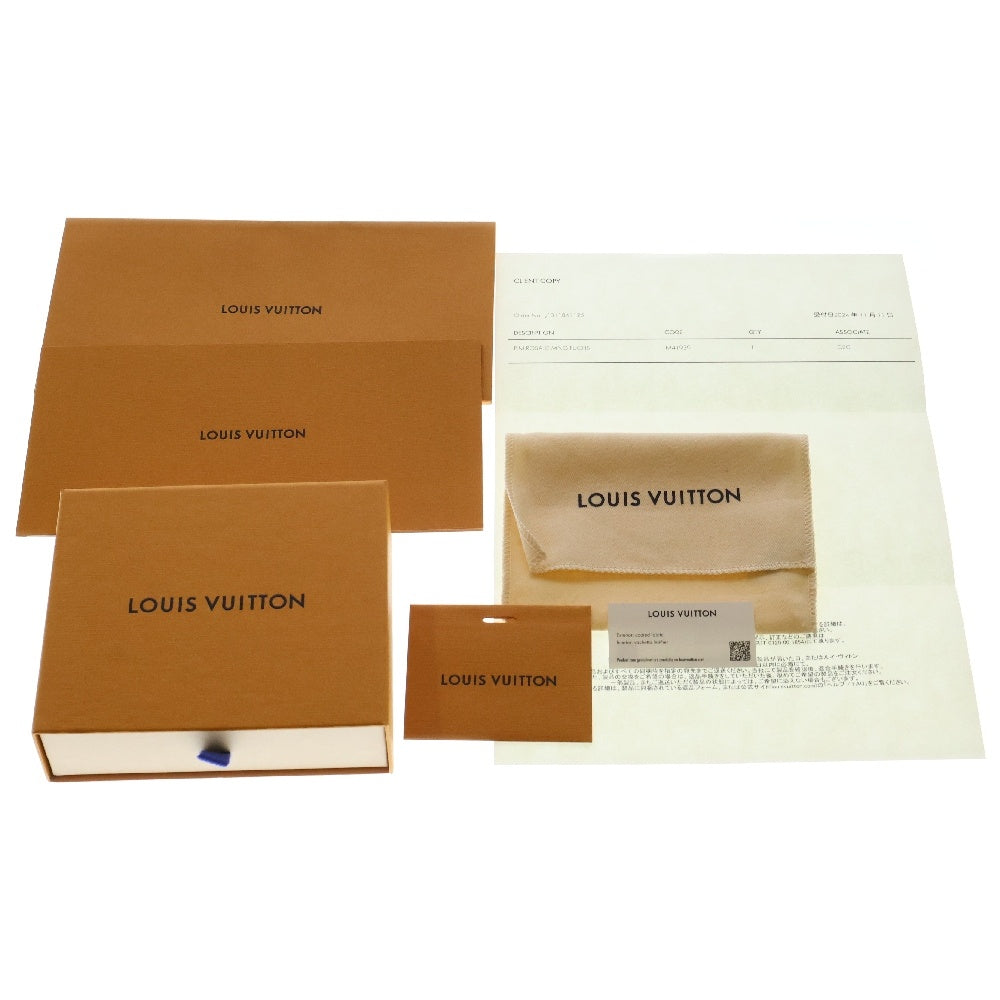 LOUIS VUITTON(ルイヴィトン) モノグラム ポルトモネ・ロザリ フューシャ 三つ折り財布 ブラウン RFID M41939