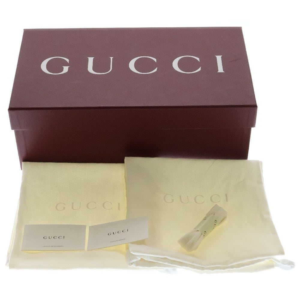GUCCI(グッチ) Re-Web リウェブ レザースニーカー シューズ ホワイト×ピンク レディース 785728 AADRT 9078