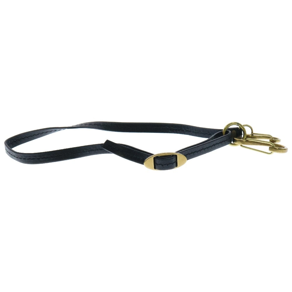 GUCCI(グッチ) ハンドバッグ ストラップのみ 黒 レザー ワンショルダーバッグ