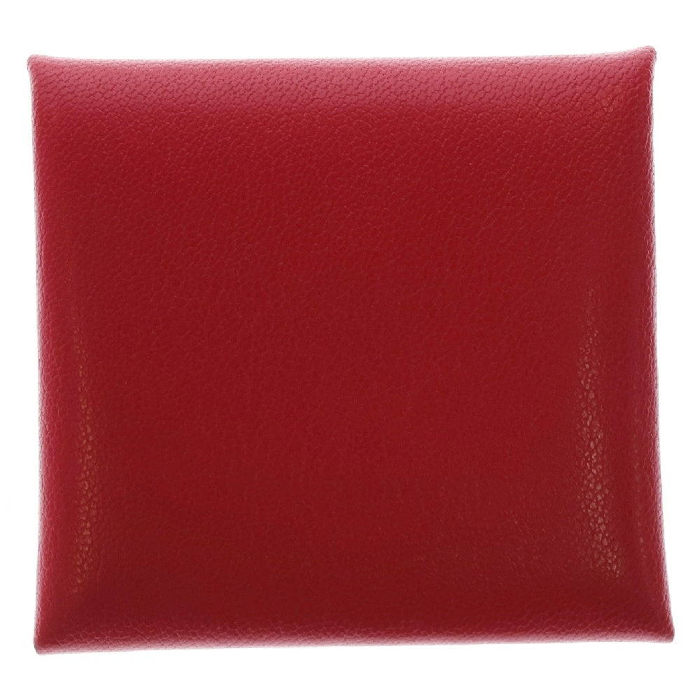 HERMES(エルメス) バスティア ローズエクストリーム シェーブル コインケース 小物入れ ピンク シルバー金具 B刻印