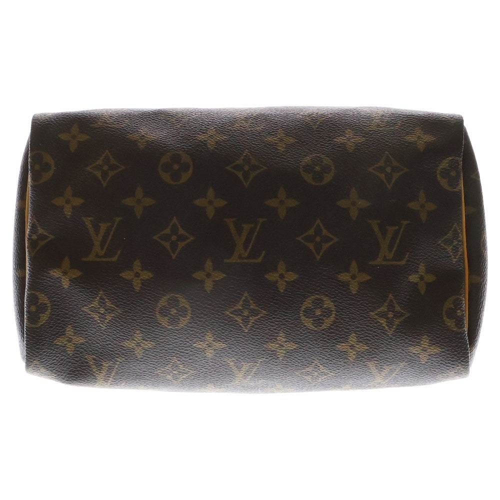 LOUIS VUITTON(ルイヴィトン) モノグラム スピーディ25 ミニボストンバッグ ハンドバッグ ブラウン ゴールド金具 レザー×PVC M41109