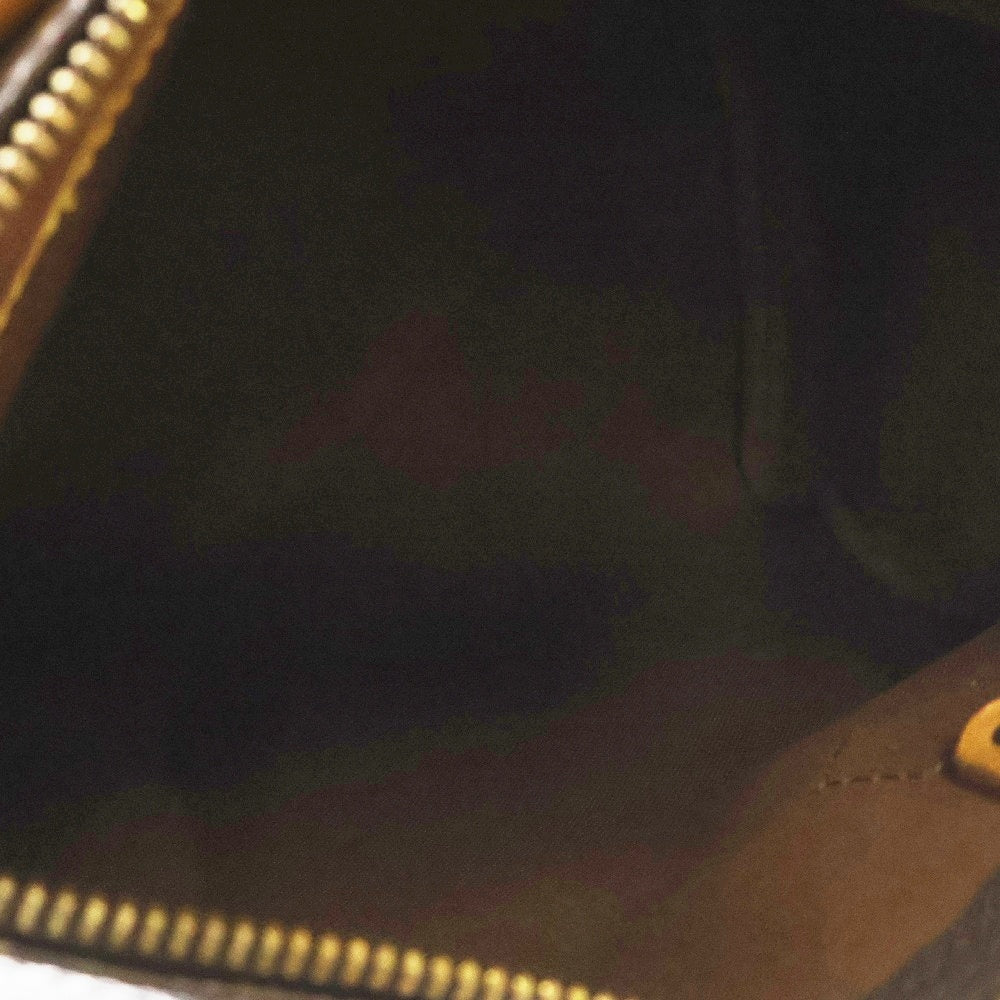 LOUIS VUITTON(ルイヴィトン) モノグラム スピーディ25 ミニボストンバッグ ハンドバッグ ブラウン ゴールド金具 レザー×PVC M41109