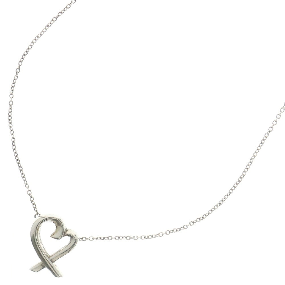 TIFFANY&Co(ティファニー) ラビングハート パロマピカソ チェーンネックレス ペンダント シルバー