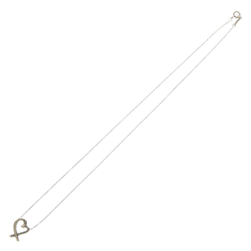 TIFFANY&Co(ティファニー) ラビングハート パロマピカソ チェーンネックレス ペンダント シルバー